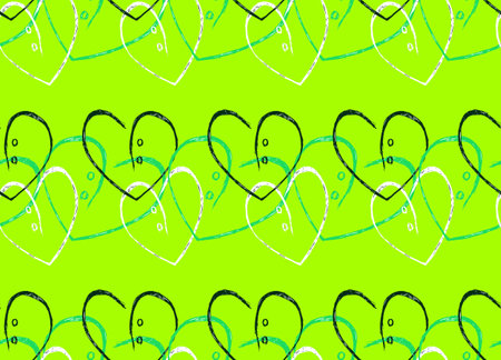 Creative composition with the image of hearts and flowers. Theme of summer, love, romance....