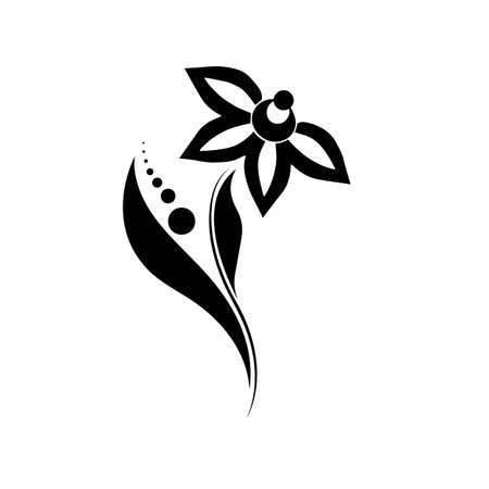 Patterned curls close-up on a whiteのイラスト素材