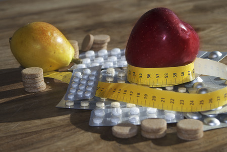 food and health  conceptual imageの写真素材