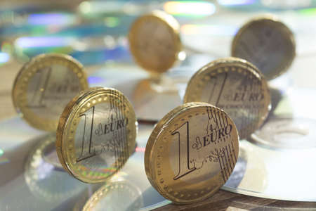 concept of monetary planning and business with the display of money