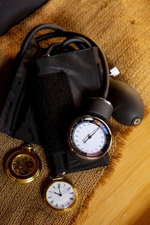 wellness health and time. conceptの写真素材