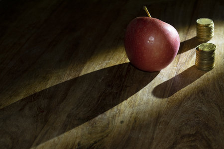 the Colosseum in Rome seen through the typical horse-drawn carriage called botticellaの写真素材