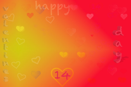 colored background of valentine day holidayの写真素材