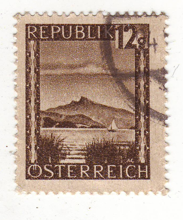 the Republic of Austria, mark brown, lakeの写真素材
