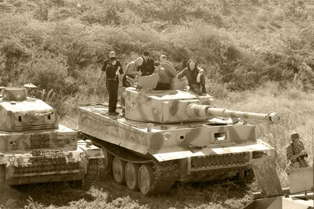 reconstruction of the breakthrough Mius-front in the Rostov region during the second world war.のeditorial素材