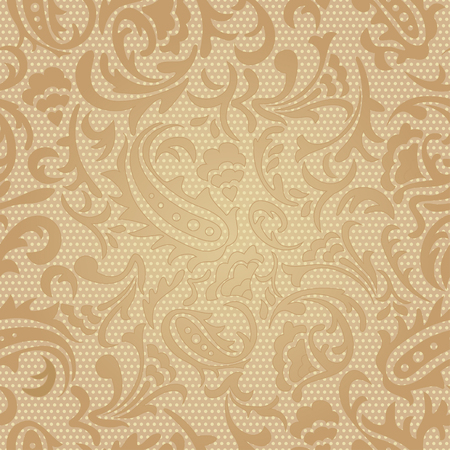 Seamless pattern   Paisley colorful background Vector illustrationのイラスト素材