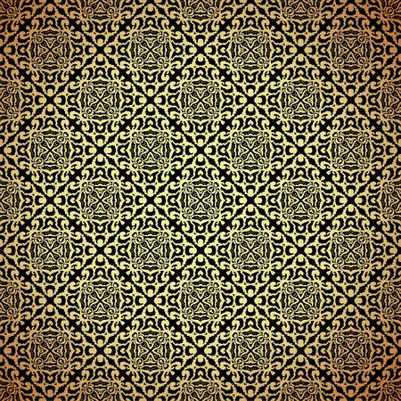 Damask luxury seamless background. Filigree oriental ornament. Decorative l pattern in mosaic ethnic...