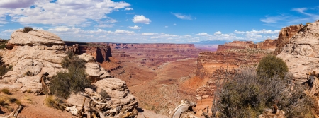 Panoramic view of Utah - USAの写真素材