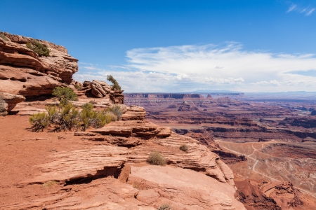 Dead horse view in Utah - USAの写真素材