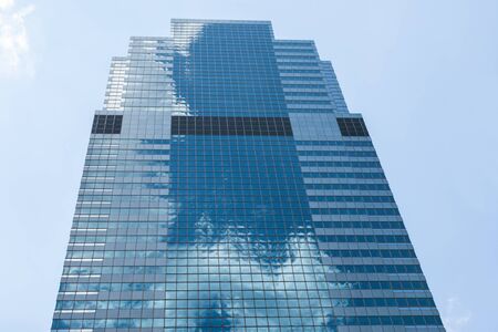 Manhattan skycraper, New York - USAの写真素材