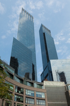 Manhattan skycraper, New York - USAのeditorial素材