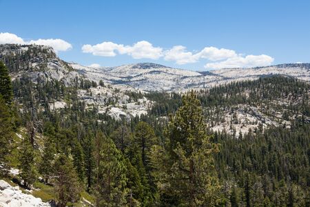 Yosemite national park in California - USAの写真素材