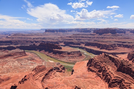 Dead horse view in Utah - USAの写真素材