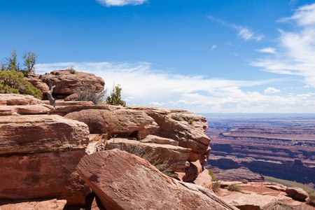 Dead horse view in Utah - USAの写真素材