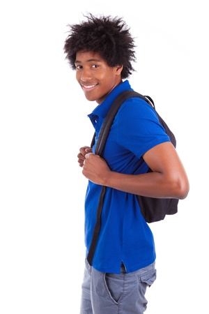 Young african american isolated on white background  - African peopleの写真素材