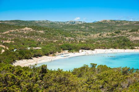 Rondinara beach in Corsica Island in Franceの写真素材