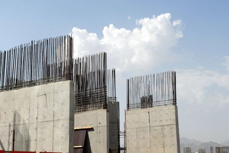 Steel and Concrete in Fujairahの写真素材
