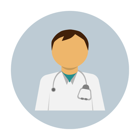 Doctor icon. Medicine specialistのイラスト素材