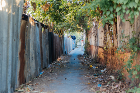 small way in thailandの写真素材