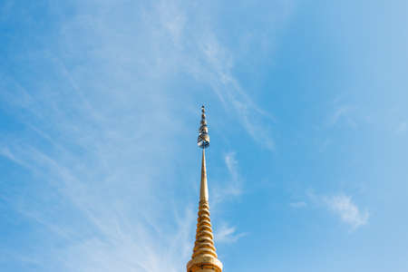 Temple with view