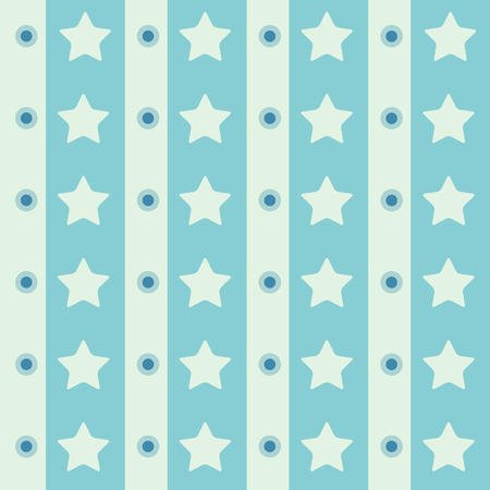 Abstract geometric retro seamless polka star background. Vector illustration.のイラスト素材
