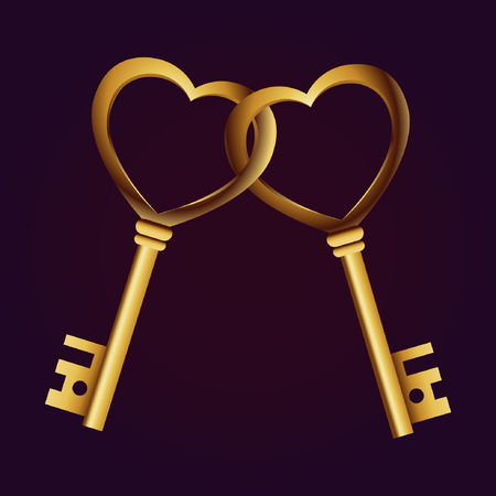 Key vector backgroundのイラスト素材