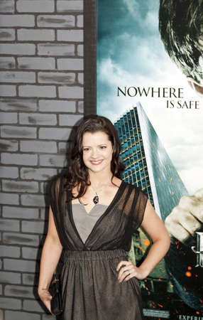 NEW YORK - NOVEMBER 15: Actress Rose Hemingway attends the premiere of 'Harry Potter and the Deathly Hallows: Part 1' at Alice Tully Hall on November 15, 2010 in New York City.のeditorial素材