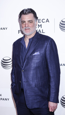 New York, NY, USA - April 17, 2015: Actor Joseph Siravo attends the premiere of 'The Wannabe' during the 2015 Tribeca Film Festival at BMCC Tribeca PAC, Manhattanのeditorial素材