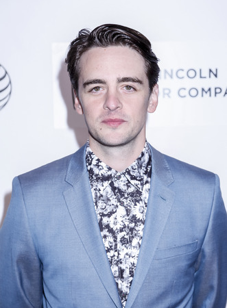New York, NY, USA - April 17, 2015: Actor Vincent Piazza attends the premiere of 'The Wannabe' during the 2015 Tribeca Film Festival at BMCC Tribeca PAC, Manhattanのeditorial素材
