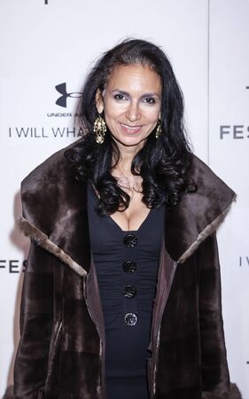 New York, NY, USA - April 19, 2015: Television producer Susan Fales-Hill attends the premiere of 'A Ballerina's Tale' during the 2015 Tribeca Film Festival at BMCC Tribeca PAC, Manhattanのeditorial素材