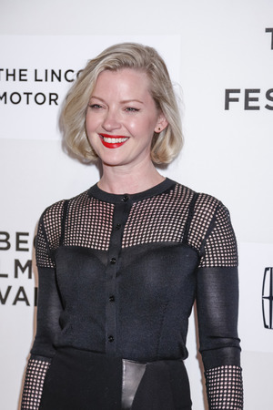 New York, NY, USA - April 22, 2015:  Actress Gretchen Mol attends the World premiere of âAnesthesiaâ during the 2015 Tribeca Film Festival at BMCC Tribeca PAC, Manhattanのeditorial素材