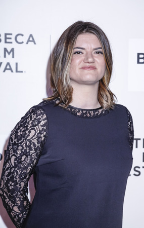 New York, NY, USA - April 21, 2015: Director/writer Leslye Headland attends the Spotlight premiere of âSleeping with other peopleâ during the 2015 Tribeca Film Festival at BMCC Tribeca PAC, Manhattanのeditorial素材