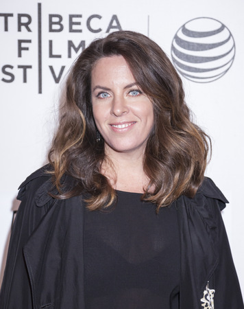 New York, NY, USA - April 23, 2015: Director Claudia Llosa attends 2015 New York Tribeca Film Festival  Premiere Narrative Aloft at BMCC Tribeca PAC, Manhattanのeditorial素材