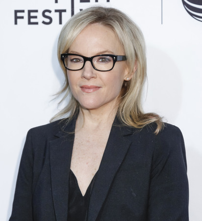 New York, NY, USA - April 25, 2015: Rachael Harris attend 2015 Tribeca Film FestivalÂ closing night, 25th anniversary of Goodfellas, co-sponsored by Infor and Roberto Coin at Beacon Theatre, Manhattanのeditorial素材