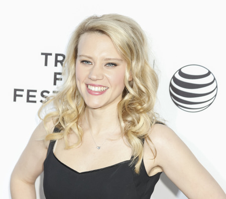 New York, NY, USA - April 15, 2015: Actress Kate McKinnon attends the world premiere of 'Live From New York' during the 2015 Tribeca Film Festival at The Beacon Theatre, Manhattanのeditorial素材