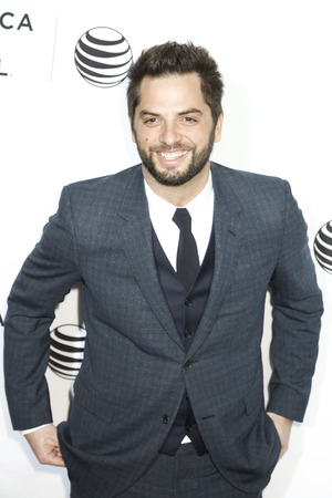 New York, NY, USA - April 15, 2015: Diego Bunuel attends the world premiere of 'Live From New York' during the 2015 Tribeca Film Festival at The Beacon Theatre, Manhattanのeditorial素材