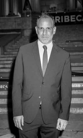 New York, NY, USA - April 14, 2015: Nick Sandow attends the Vanity Fair Party during the 2015 Tribeca Film Festival at the New York State Supreme Court Building, Manhattanのeditorial素材