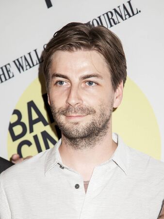 Brooklyn, NY, USA - June 21, 2015: Director Jon Watts attends BAMcinemaFest 2015 'Cop Car' premiere at BAM Peter Jay Sharp Building, BAM Rose Cinemaのeditorial素材