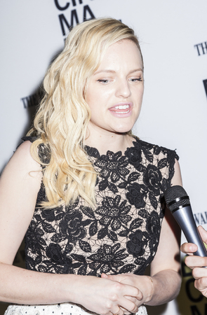 Brooklyn, NY, USA - June 22, 2015: Actress Elisabeth Moss attends BAMcinemaFest 2015 âQueen of Earthâ premiere at BAM Peter Jay Sharp Building, BAM Rose Cinemaのeditorial素材