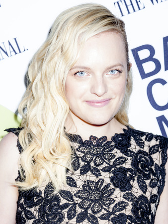 Brooklyn, NY, USA - June 22, 2015: Actress Elisabeth Moss attends BAMcinemaFest 2015 âQueen of Earthâ premiere at BAM Peter Jay Sharp Building, BAM Rose Cinemaのeditorial素材