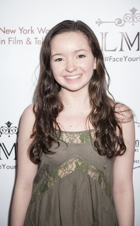 New York, NY, USA - March 4, 2016: Actress Kara Oates attends the 'Little Miss Perfect' New York special screening at DGA Theater, Manhattan.のeditorial素材