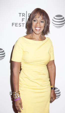New York, NY, USA - April 20, 2016: TV Personality Gayle King attends the 'Greenleaf' premiere during the 2016 Tribeca Film Festival at the John Zuccotti Theater at BMCC Tribeca Performing Arts Centerのeditorial素材