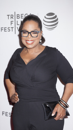 New York, NY, USA - April 20, 2016: Actress, producer Oprah Winfrey attends the 'Greenleaf' premiere during the 2016 Tribeca Film Festival at the John Zuccotti Theater at BMCC Tribeca Performing Arts Centerのeditorial素材