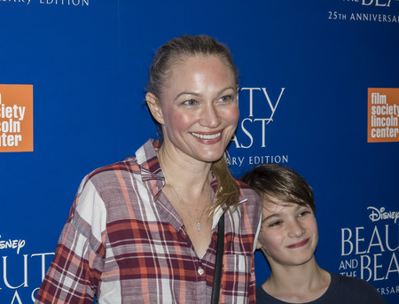 New York, NY, USA - September 18, 2016: Sarah Wynter attends the 'Beauty and The Beast' 25th Anniversary Screening at Alice Tully Hall, Lincoln Center, Manhattanのeditorial素材