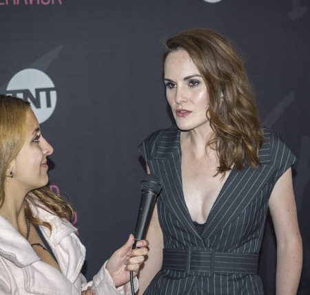 New York, NY, USA - November 14, 2016: Actress Michelle Dockery attends TNTâs Good Behavior Premiere Event at The Roxy Hotel, Manhattanのeditorial素材