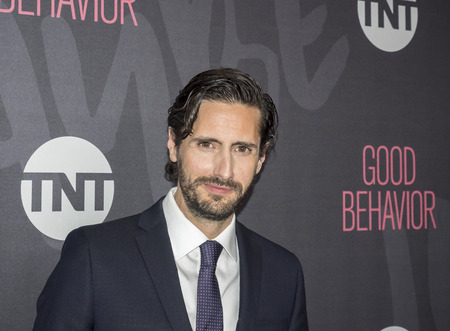 New York, NY, USA - November 14, 2016: Actror Juan Diego Sotto attends TNTâs Good Behavior Premiere Event at The Roxy Hotel, Manhattanのeditorial素材