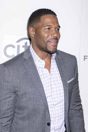 NEW YORK, NY, USA - APRIL 23: Michael Strahan attends the 2017 Tribeca Film Festival's Tribeca...