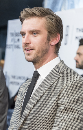 NEW YORK, NY , USA - APRIL 22: Actor Dan Stevens attends World Premiere Permission during the 2017 Tribeca Film Festival at SVA Theater, Manhattanのeditorial素材