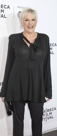 New York, NY, USA - April 19, 2017: Lorna Luft attends the 2017 Tribeca Film Festival - 'Clive Davis: The Soundtrack Of Our Lives' world premiere - opening night at Radio City Music Hallのeditorial素材