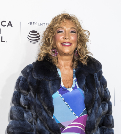 New york, NY, USA, April 19, 2017: Denise Rich attends the 2017 Tribeca Film Festival - 'Clive Davis: The Soundtrack Of Our Lives' world premiere - opening night at Radio City Music Hallのeditorial素材